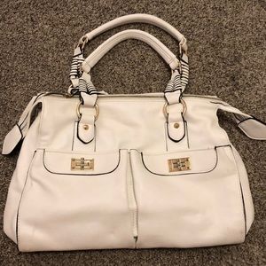 White purse